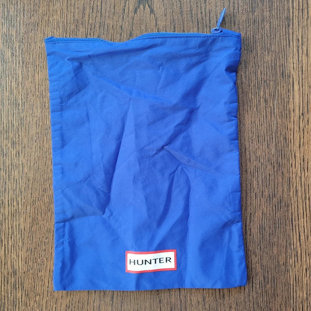 Hunter Blue Zippered Pouch LIKE NEW